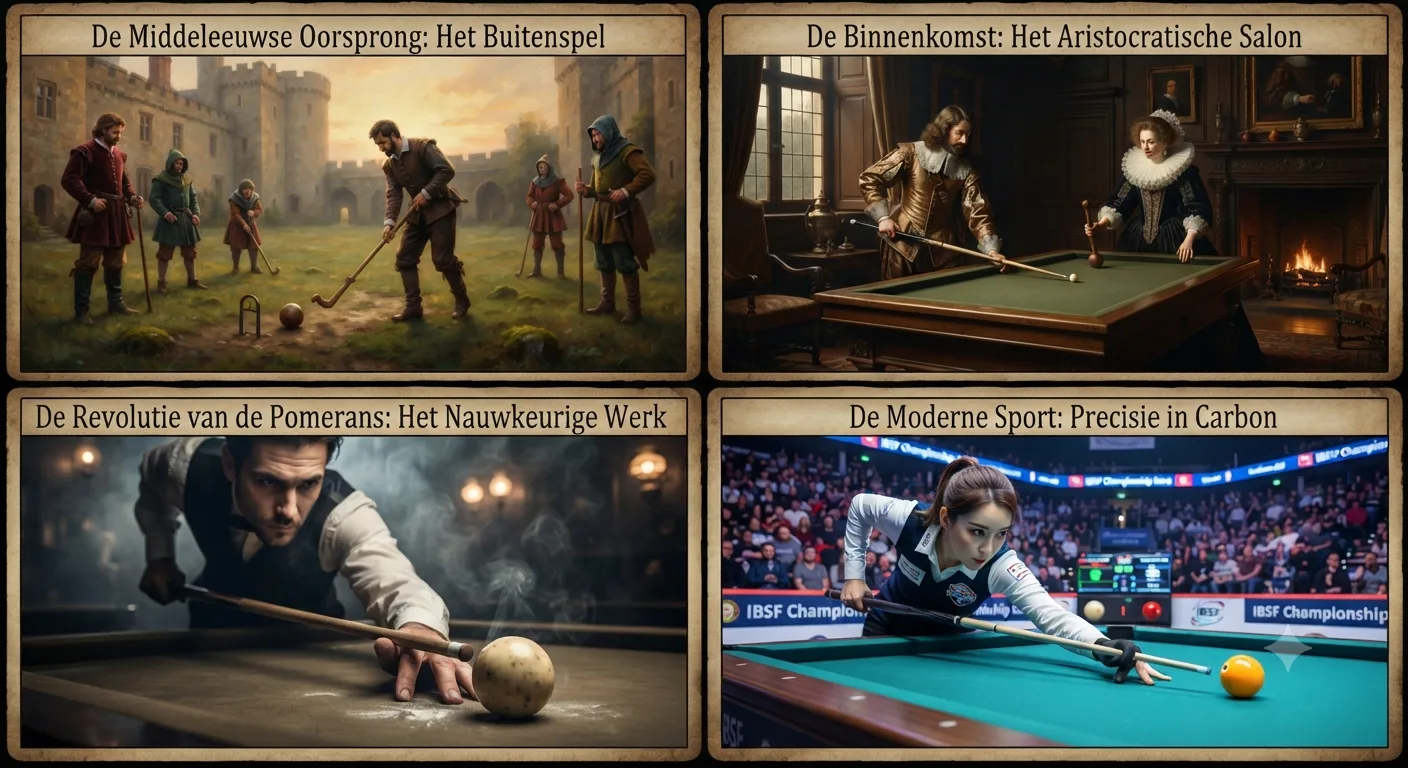 De grandioze historie van het biljart: Van middeleeuws buitenspel tot moderne topsport